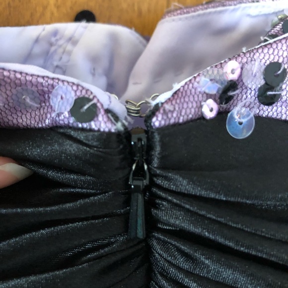 Alyce Designs Purple Prom/Homecoming Dress - Picture 3 of 8